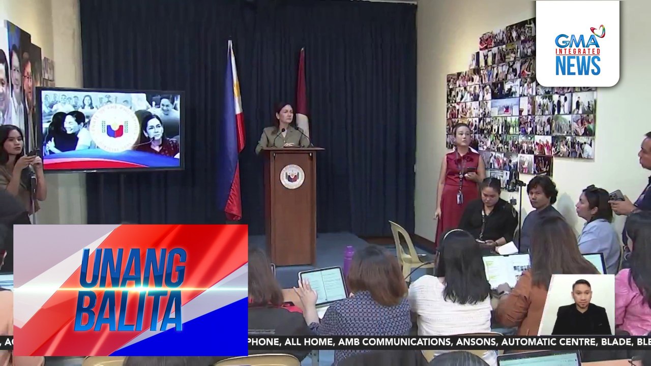 Screenshots ng mga mensahe mula kay alyas "Rene," inilabas ni Sen. Hontiveros para pabulaanan ang mga alegasyon kaugnay sa pagtestigo vs. Quiboloy | Unang Balita
