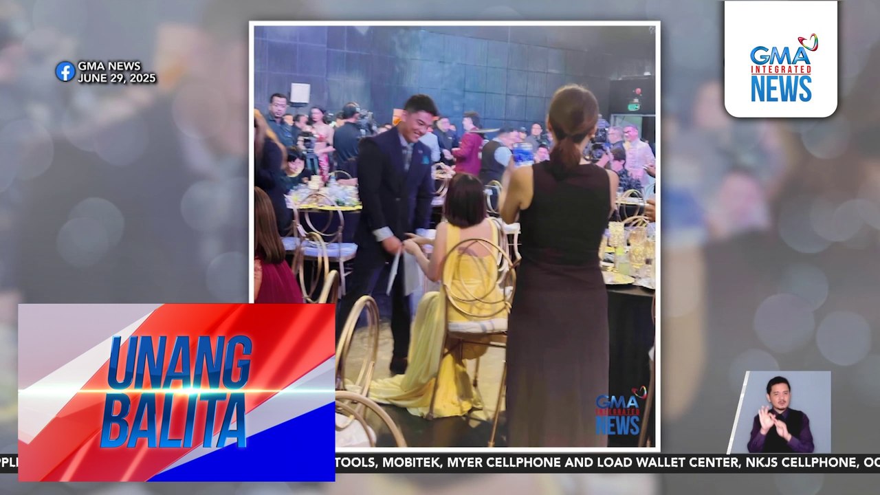 Jak Roberto, binati at nakausap si Barbie Forteza sa "Beyond 75: The GMA Network 75th Anniversary Special" | Unang Balita