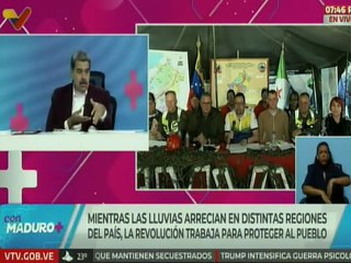 Presidente Maduro: Nosotros estamos las 24/7 a la disposición del pueblo venezolano