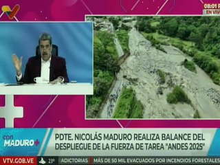 Jefe de Estado anunció la ejecución de la 6T en las zonas afectadas por lluvias en Los Andes