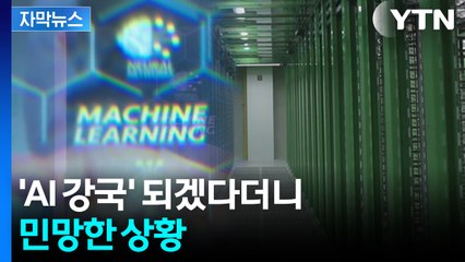 [자막뉴스] 관행에서 못 벗어나더니...'AI 강국' 선언과는 정반대로 / YTN