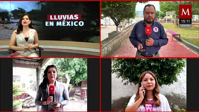 En Chiapas, fuertes lluvias causan obstrucción de caminos, deslaves e inundaciones