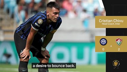 Chivu defends Lautaro Martinez outburst