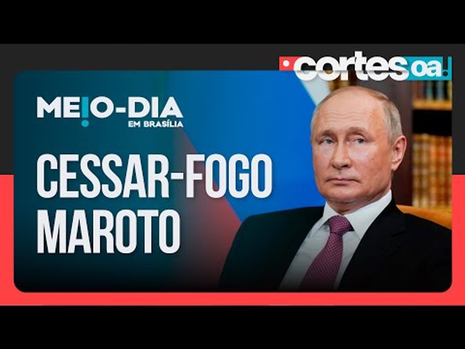 Putin anuncia cessar-fogo de três dias para maio