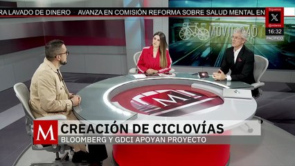 Así es como Bloomberg y GDCI apoyan para la creación de ciclovías en CdMx