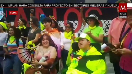 Personas con discapacidad participaron en la Marcha del Orgullo LGBTIQ+ en CdMx