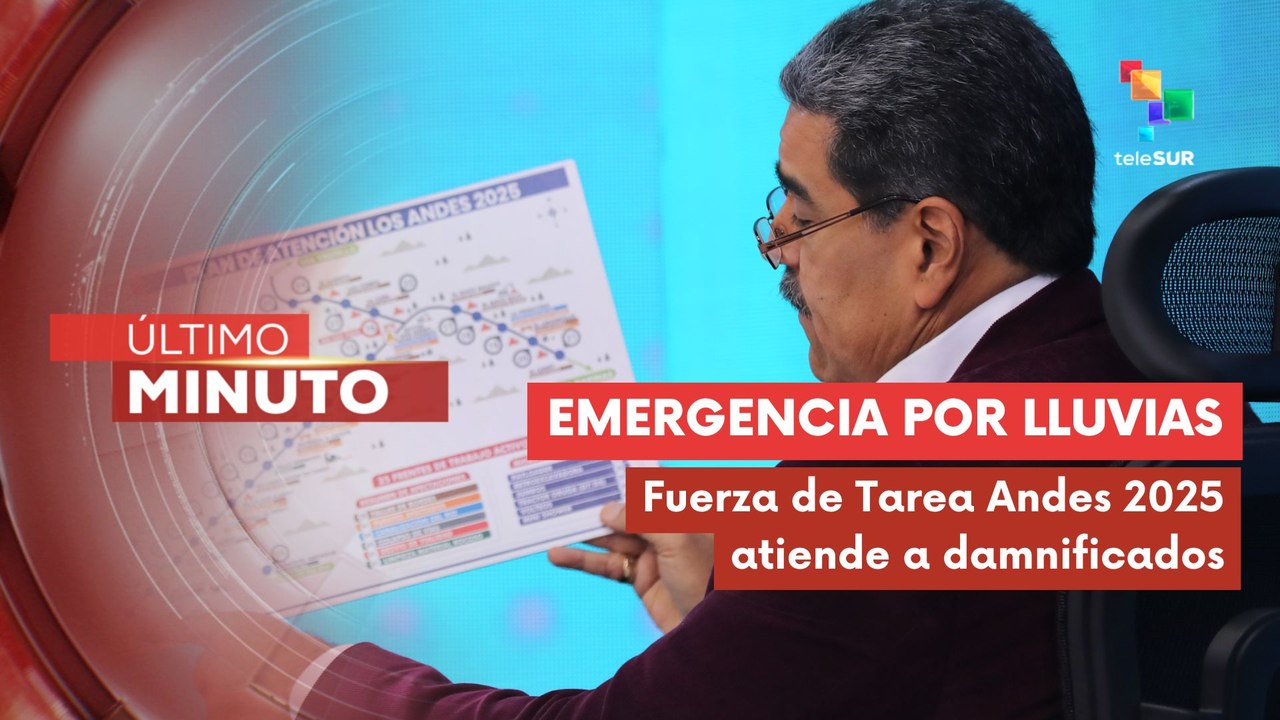 Pdte. Maduro respalda acciones ante lluvias en Mérida