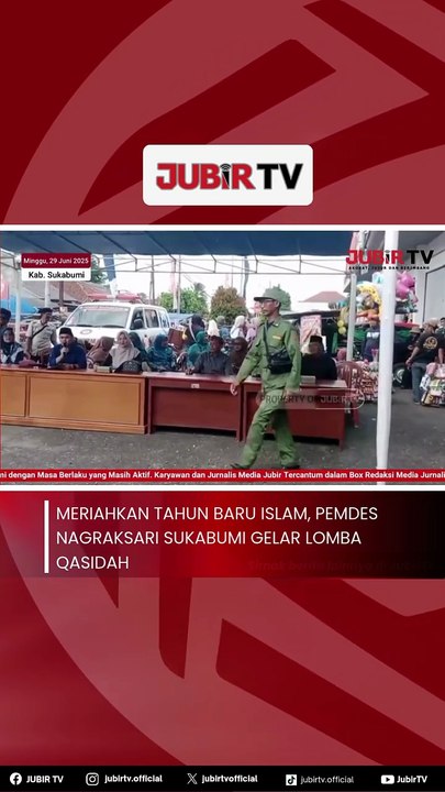 Meriahkan Tahun Baru Islam, Pemdes Nagraksari Sukabumi Gelar Lomba Qasidah