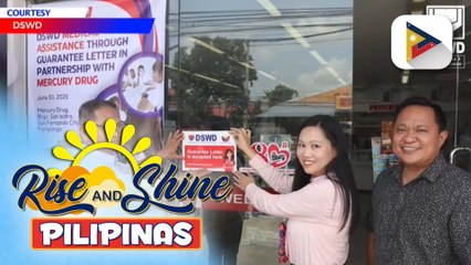 Karagdagang 82 branches ng isang drug store, tumatanggap na rin ng guarantee letter mula sa DSWD