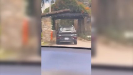 ext-Video de Celso Gamboa llegando Monterán levanta polvorín y genera reacción de Presidencia-300625
