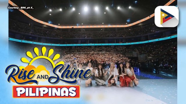 TALK BIZ | Bini, pinakilig ang fans sa kanilang surprise performance sa kanilang fan meet!
