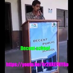Assambly presentation at decent school