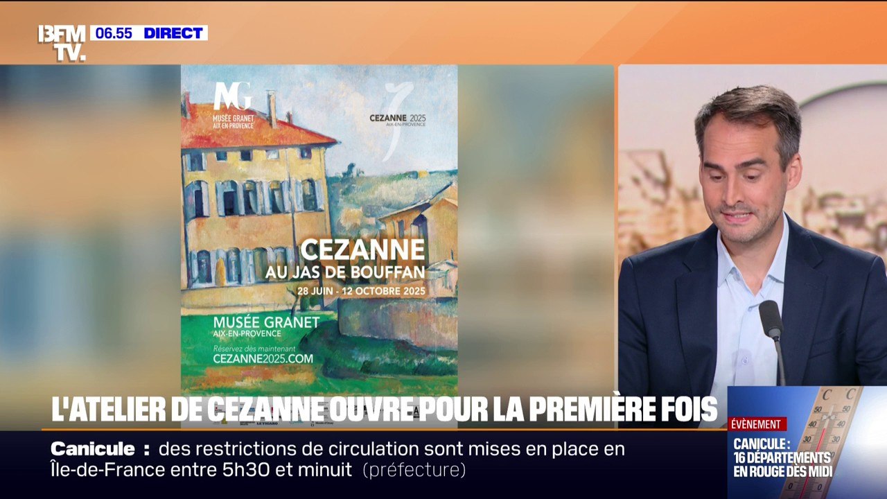 L'atelier de Cézanne ouvre pour la première fois ses portes pour une exposition au musée Granet à Aix-en-Provence