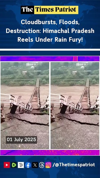 Cloudbursts, Floods, Destruction: Himachal Pradesh Reels Under Rain Fury!