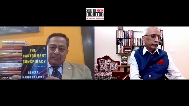 General MM Naravane (Retd.), former Indian Army Chief, speaks with Col Anil Bhat (Retd.) on his new book ‘The Cantonment Conspiracy’ | SAM Conversation