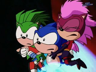 Sonic Underground - S01E20 - Three Hedgehogs and a Baby