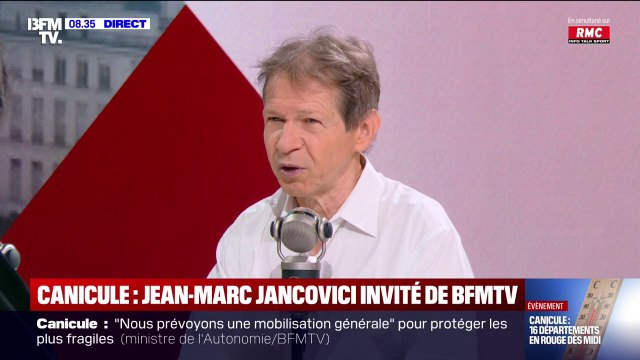 Canicule: “Si on continue sur notre tendance en matière d’émission, on n’a encore rien vu”, alerte Jean-Marc Jancovici