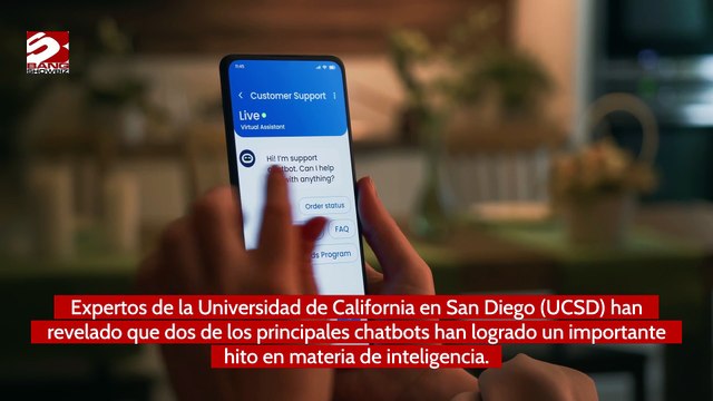 Los chatbots de IA son ya tan inteligentes como los seres humanos