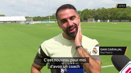 Carvajal : "Xabi Alonso ? C'est nouveau d'avoir un entraîneur qui est aussi un ancien coéquipier"