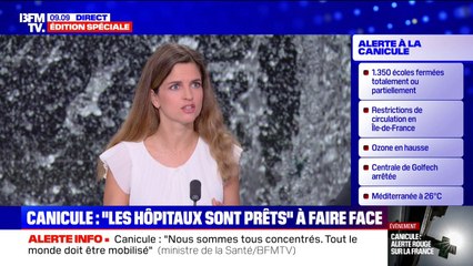 Canicule: le Samu de Paris a reçu 20% d'appels en plus hier par rapport à un lundi classique