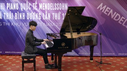 Debussy Images 1 (Reflets dans l'eau) Mendelssohn _ Đặng Công Đức piano