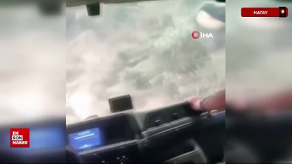 Hatay’da alevler içinde kalan itfaiye ekiplerinin zorlu mücadelesi