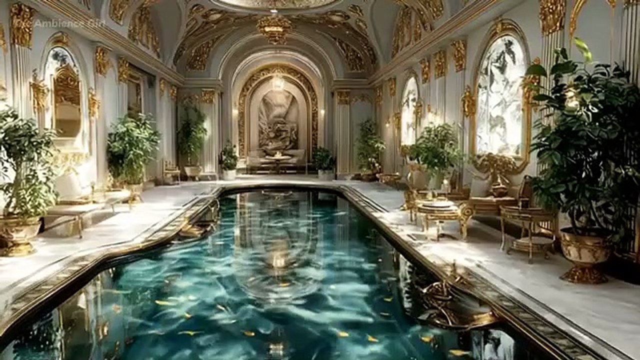 Step Into Grand Mansions of Luxury and Gold： Where Every Detail Reveals a Story of Elegance