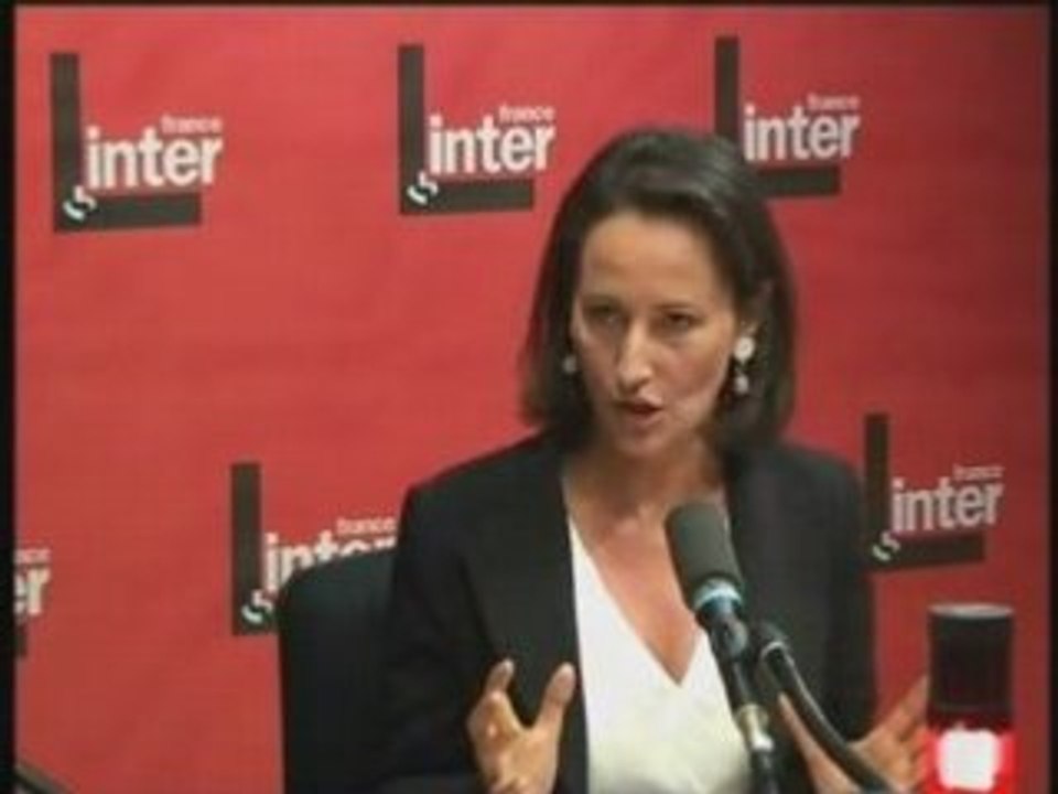 Ségolène Royal - France Inter - 25.04.2008
