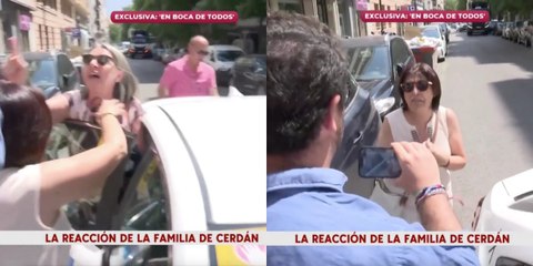 La mujer y la hermana del encarcelado Santos Cerdán, desatadas contra la prensa: "Sinvergüenzas, id a la casa de Ayuso"