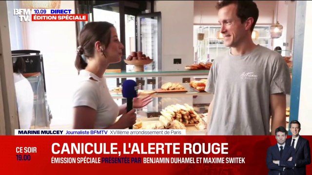 Ce boulanger doit adapter les horaires de ses employés pour ne pas subir la canicule