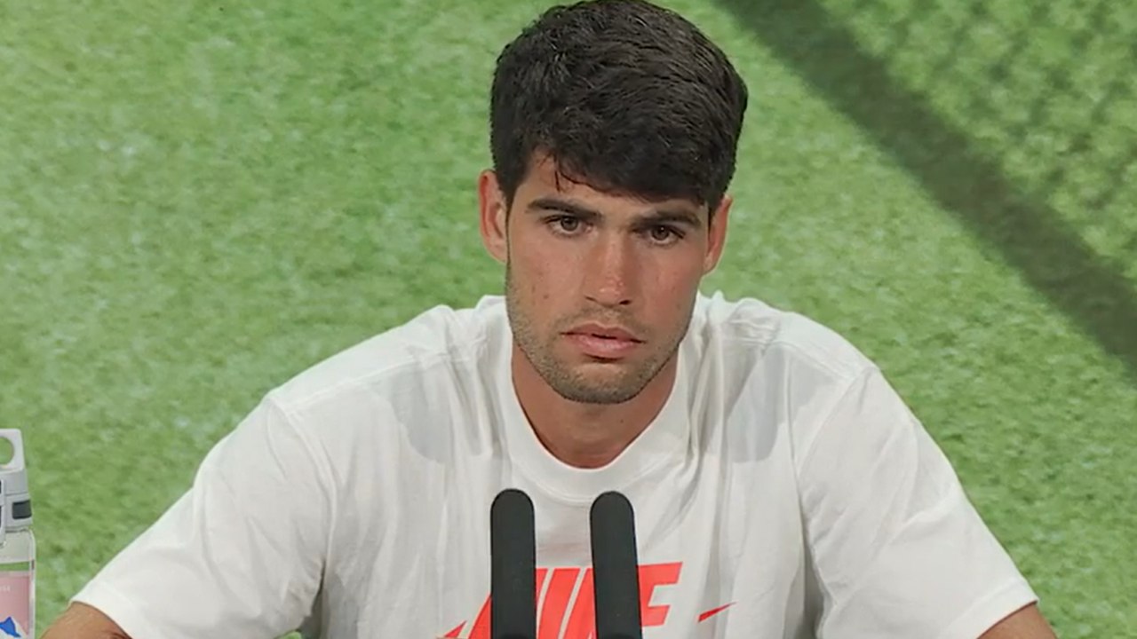 Wimbledon 2025 - Carlos Alcaraz : "Je me suis senti nerveux, comme si c'était ma première fois à Wimbledon..."