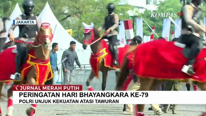 [FULL] Kemeriahan Peringatan Hari Bhayangkara ke-79 di Monas Jakarta, Dihadiri Prabowo-Gibran