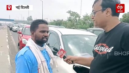 NH-24 पर बाइक सवार को बचाने की कोशिश में भिड़ी पांच कारें, बाल-बाल बचे यात्री, लगा लंबा जाम