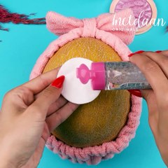 Let's watch a fruity makeup look!