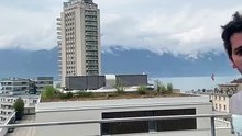 Switzerland 🇨🇭 montreux tower 🏢 spoils the view  Just fixed that!