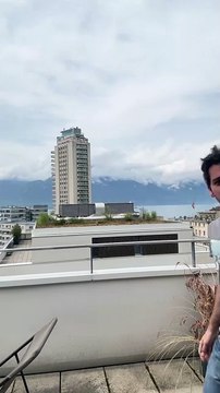 Switzerland 🇨🇭 montreux tower 🏢 spoils the view Just fixed that!