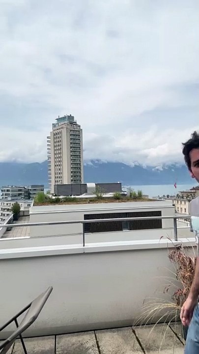 Switzerland 🇨🇭 montreux tower 🏢 spoils the view  Just fixed that!