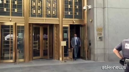 I figli di P. Diddy lasciano il tribunale di Manhattan