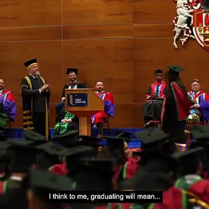 Class of ‘25: ‘Choosing UU Derry was choosing hope’ says Kurdish-Irish law graduate Enas Mousa