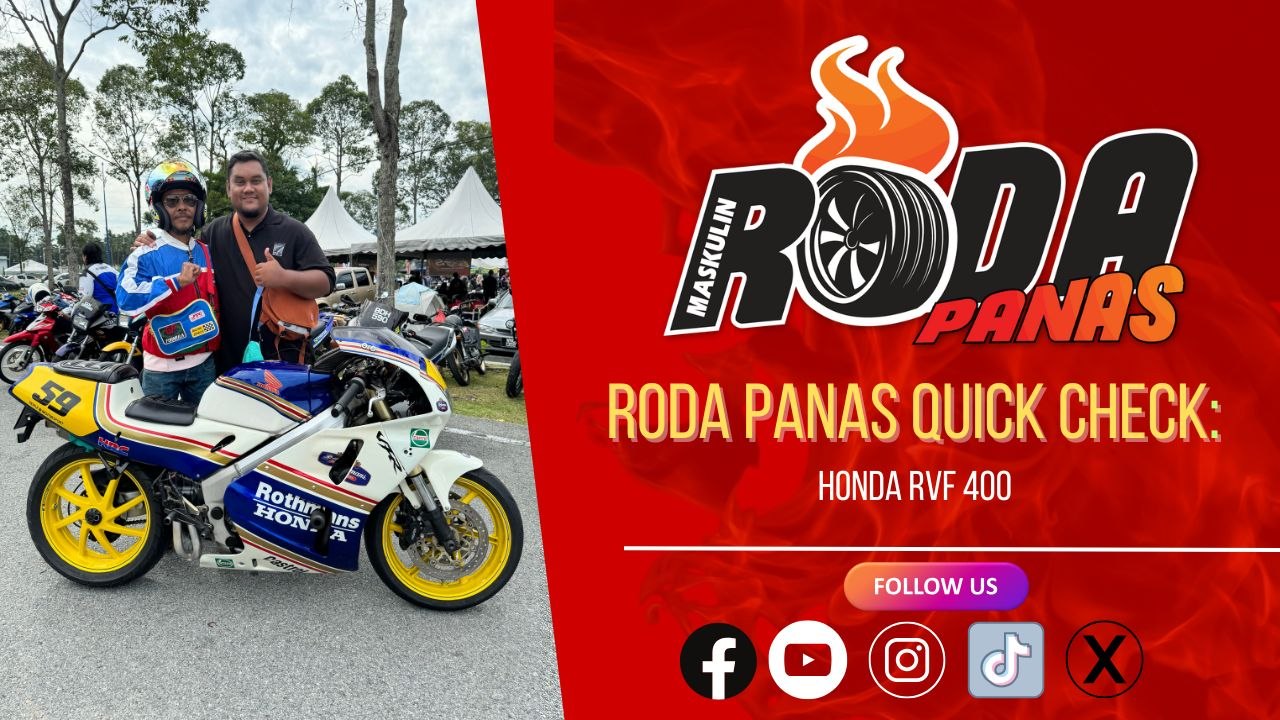 RODA PANAS QUICK CHECK : HONDA RVF 400