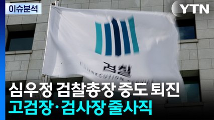 [이슈플러스] 정성호 "수사·기소 분리 공감대"...심우정 검찰총장 사의 표명 / YTN