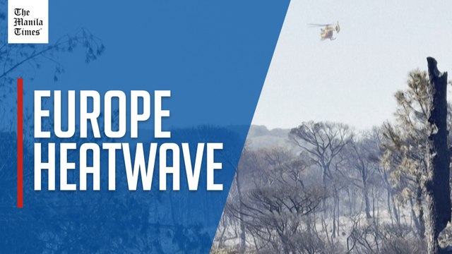 Forest fires break out as heatwave grips southern Europe