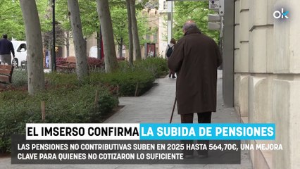 Subida confirmada de las pensiones: el IMSERSO confirma lo que llega y te interesa