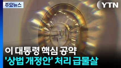 '더 센' 상법 개정안 급물살..."합의처리 노력할 것" / YTN