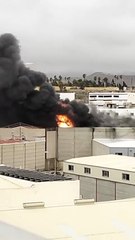 Incendio en Las Torres, Las Palmas de Gran Canaria