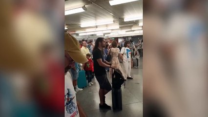 Colapso en Atocha tras una nueva avería en el AVE