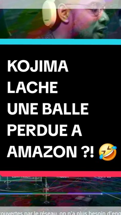 🚨 KOJIMA LACHE UNE BALLE PERDUE A AMAZON ⁉️🤣