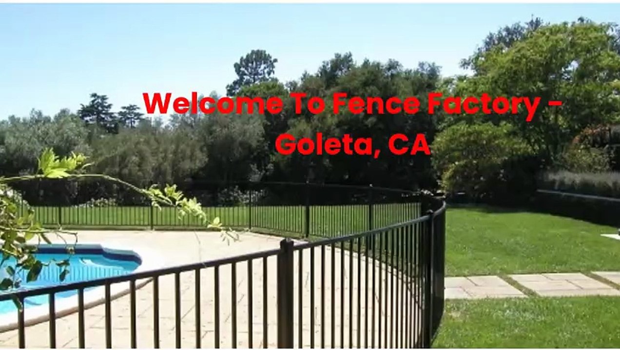Fence Factory Contractor in Goleta, CA