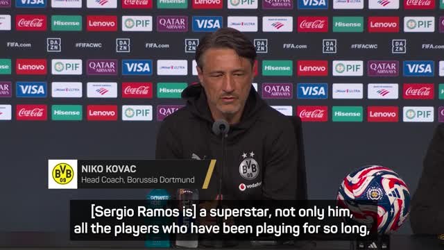 Kovac praises longevity of 'superstar' Ramos