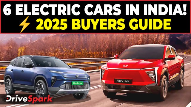 6 Best Electric Cars You Can Buy in India (2025) | Price, Range & Features